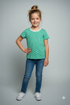 Polka Dot Toddler Top Girl