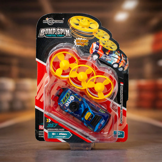 Bump Spin Metal Cars