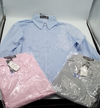 Women's Striped Lace Detail Button-Down Shirt Blouse