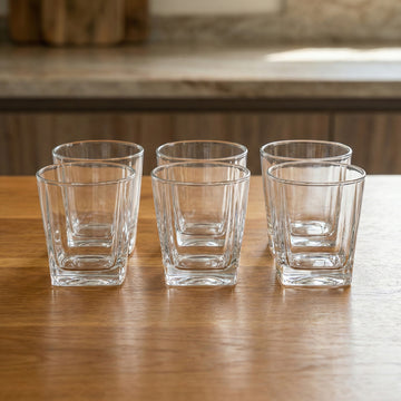 Glass Tumblers  6PCS - 255ML
