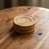 Wooden Coaster Round  6 Pcs
