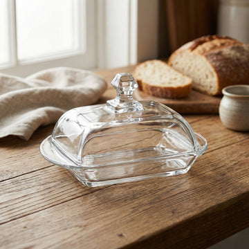 Glass Butter Dish