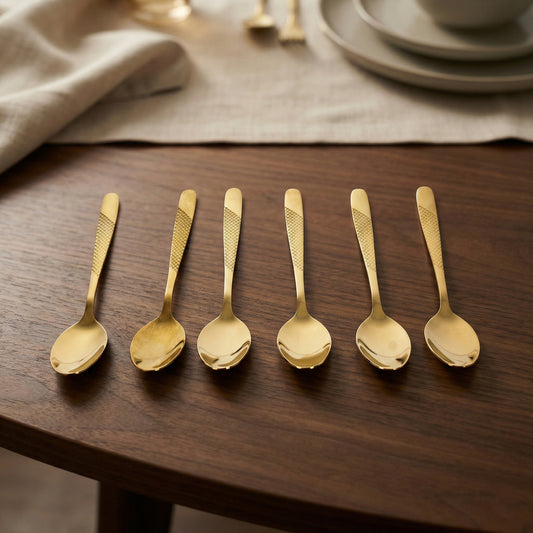 Tea Spoon 16PCS Gold