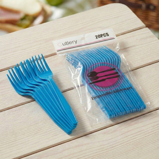 Disposable Plastic Forks 20PCS