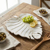 Leaf-Shaped Serving Platter