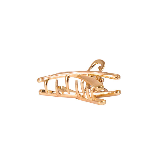 Metal Cross Hair Claw Clip