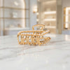 Metal Pearl Claw Clip