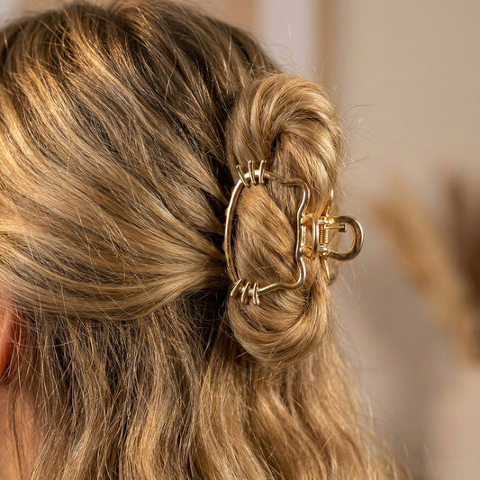 Gold Cat Hair Clip