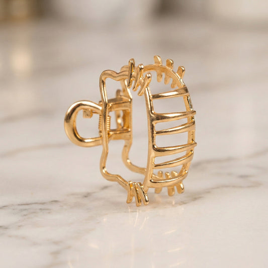 Gold Cat Hair Clip