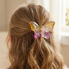 butterfly-shaped hair claw clip