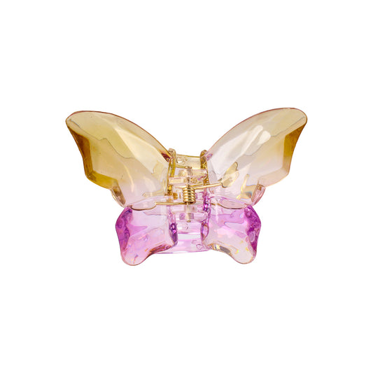 butterfly-shaped hair claw clip
