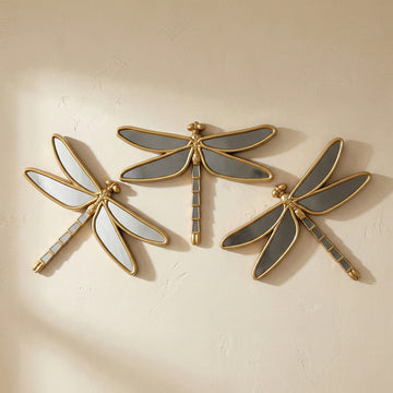 Decorative Dragonfly Wall Mirror