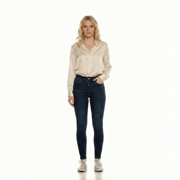 High-Rise Classic Skinny Jeans