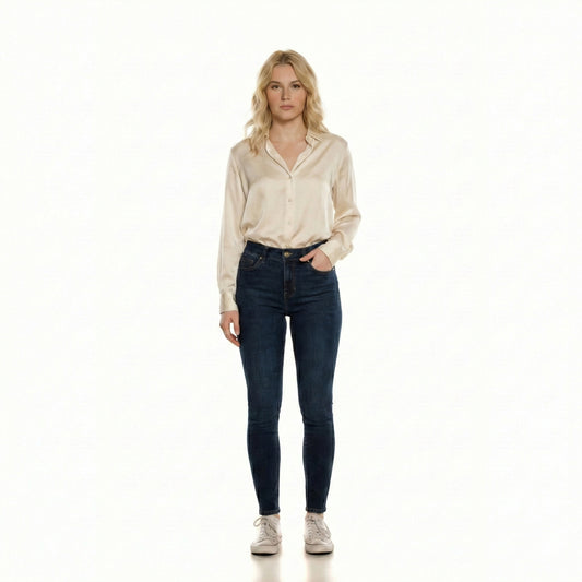 High-Rise Classic Skinny Jeans