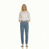 High-Rise Relaxed Tapered Jeans