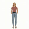 High-Rise Relaxed Tapered Jeans