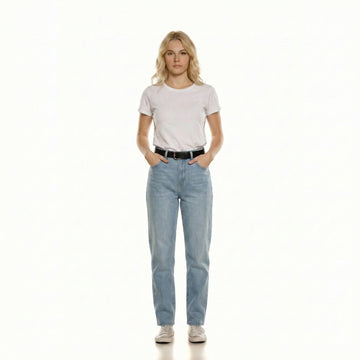 High-Rise Relaxed Tapered Jeans