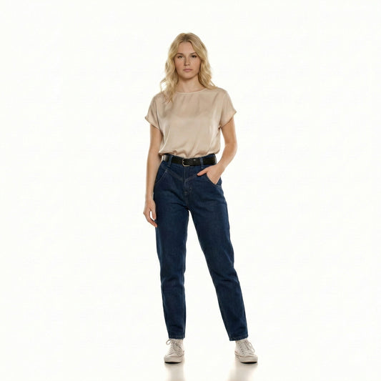 High-Rise Classic Jeans
