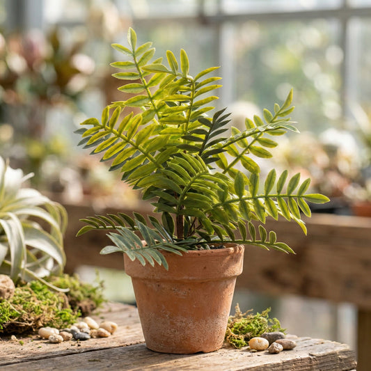 Lemon Button Fern Artificial Plant