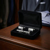 Men’s Classic Cufflink & Tie Clip Set
