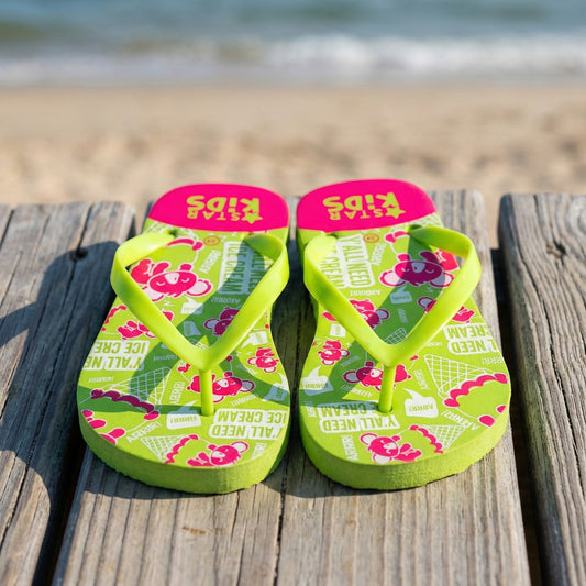 Girls Casual FLATS Flip Flops #PI0628