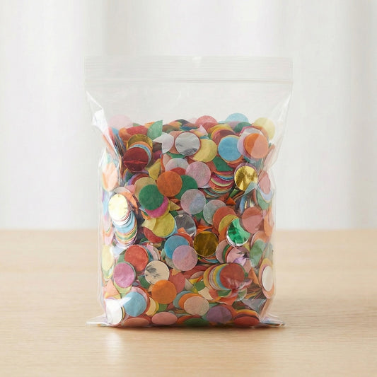 Multi color Metallic Foil Confetti 100 g