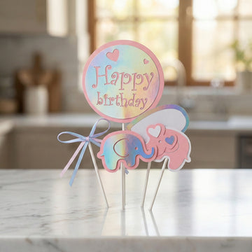 Happy Birthday Cake Topper