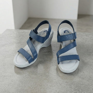 Petala Strappy Comfort Wedge Sandals