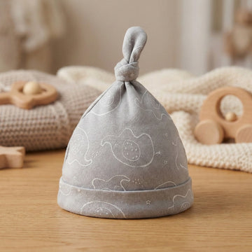 Newborn Top-Knot Hat