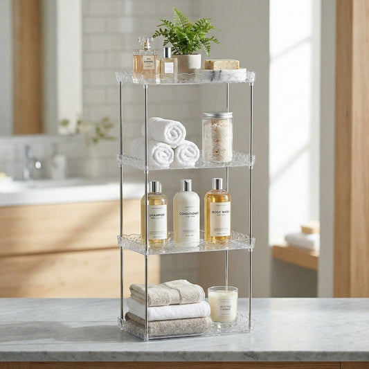 4-Tier Acrylic Storage Rack