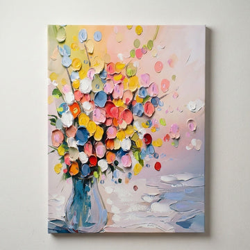 Wall Art Flower Pot Design