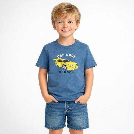 Boy's Crew Neck T-Shirt