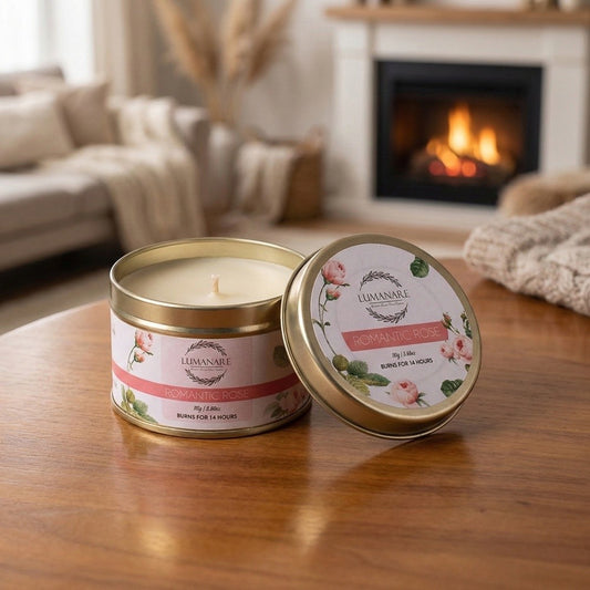 LUMANARE Romantic Rose Scented Candle