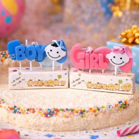Wax Cake Topper Candle