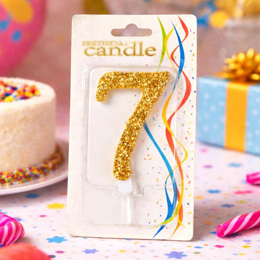 Birthday Number Candle #7