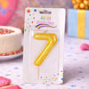 Birthday Number Candle