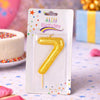 Birthday Number Candle