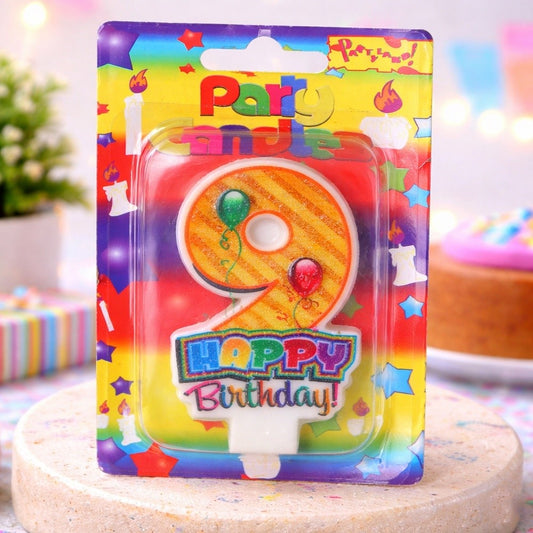 Birthday Number Candle