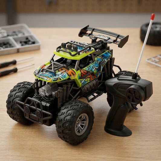 Spray Remote Controlled Monster Truck
