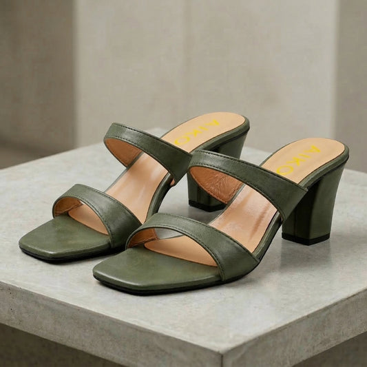 Women's Strappy Block Heels