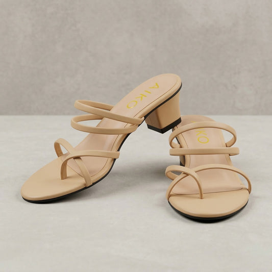 Women's Strappy Block Heels