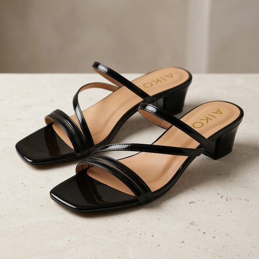 Women's Strappy Block Heels