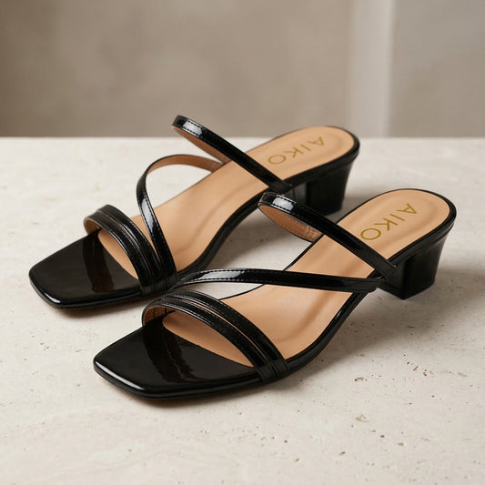 Women's Strappy Block Heels
