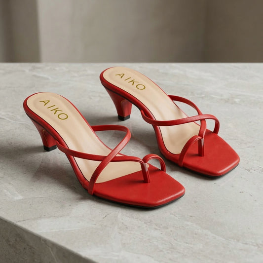 Strappy Heeled Sandals