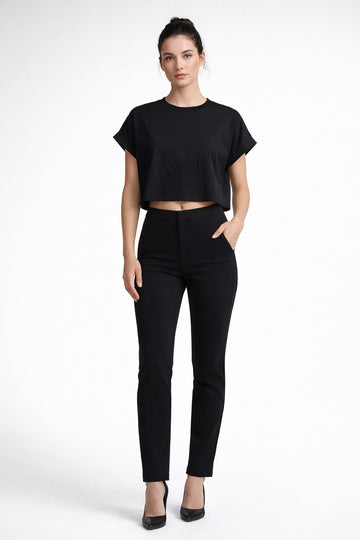 Short Sleeve Crop T-Shirt