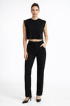 Sleeveless Crop Top