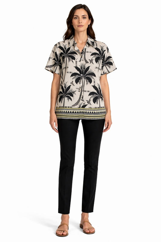 Women's Short Sleeve Blouse