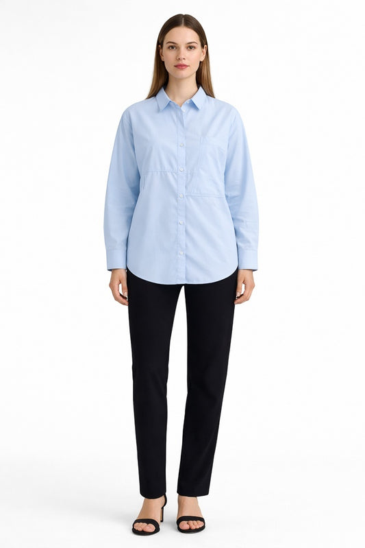 Women's Long Sleeve Shirt Blouse #8202
