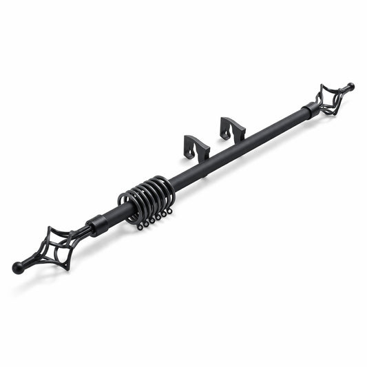 Extendable Curtain Pole Set 1.2M