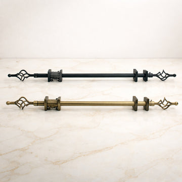 Extendable Curtain Pole Set 1.2M